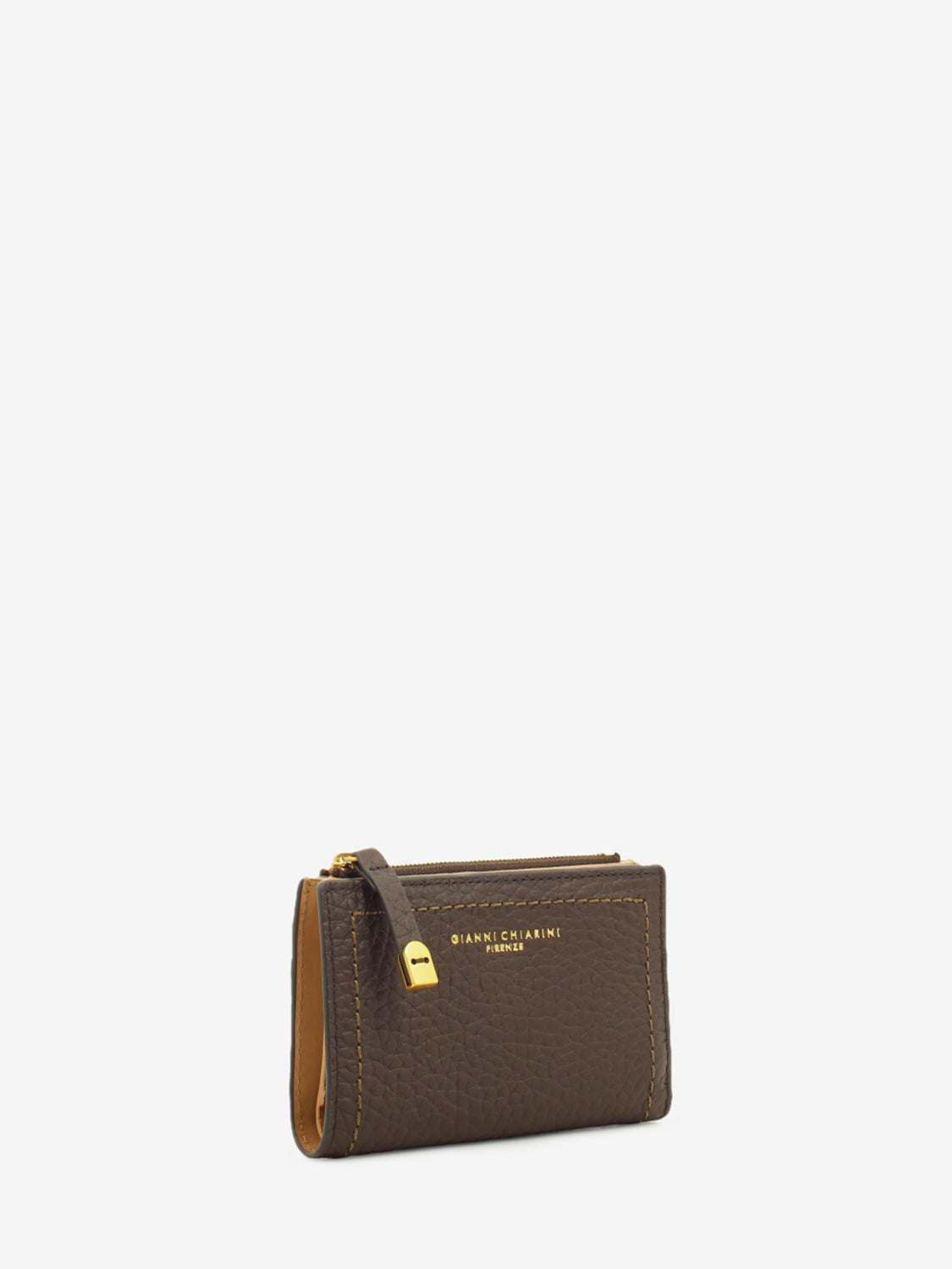 Portafoglio pelle Bubble espresso