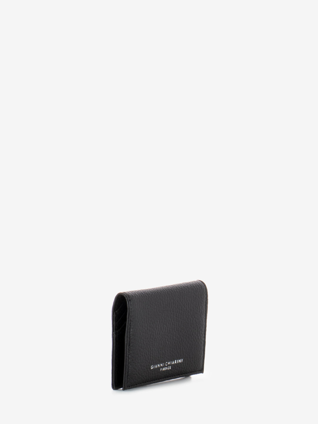 Black Dollar Leather Card Holder