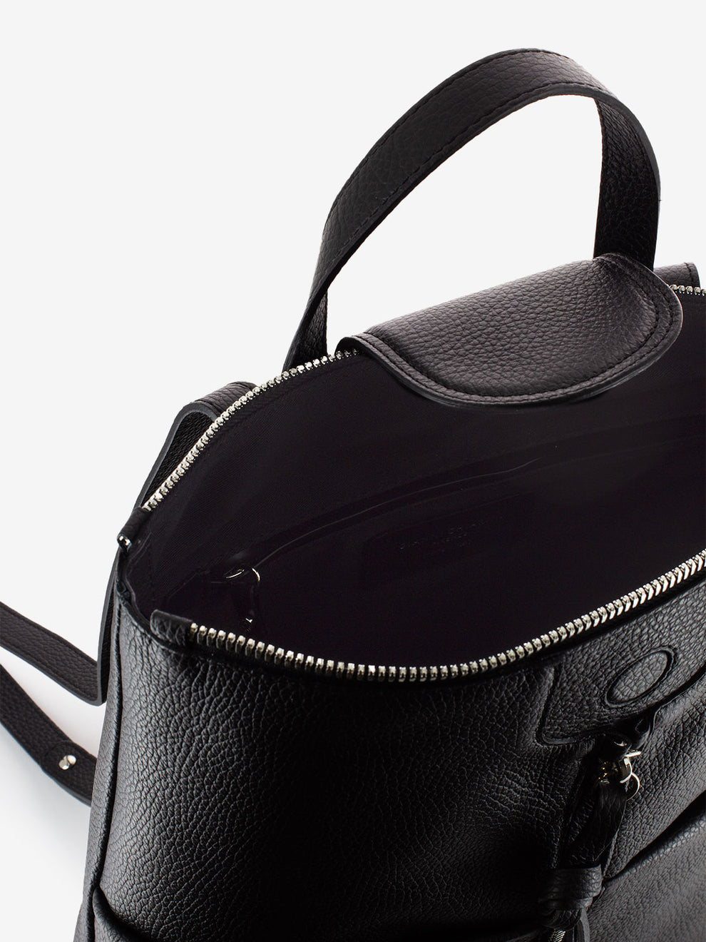 Zaino Giada in pelle nera