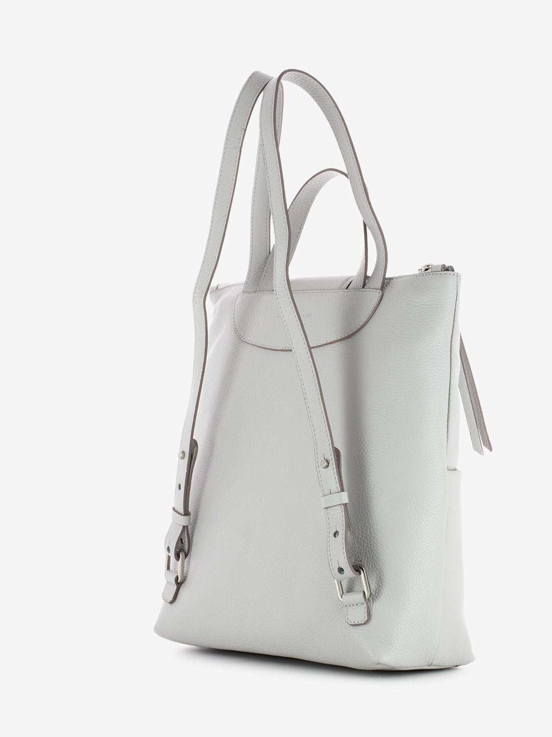 Jade Backpack in Silica Leather