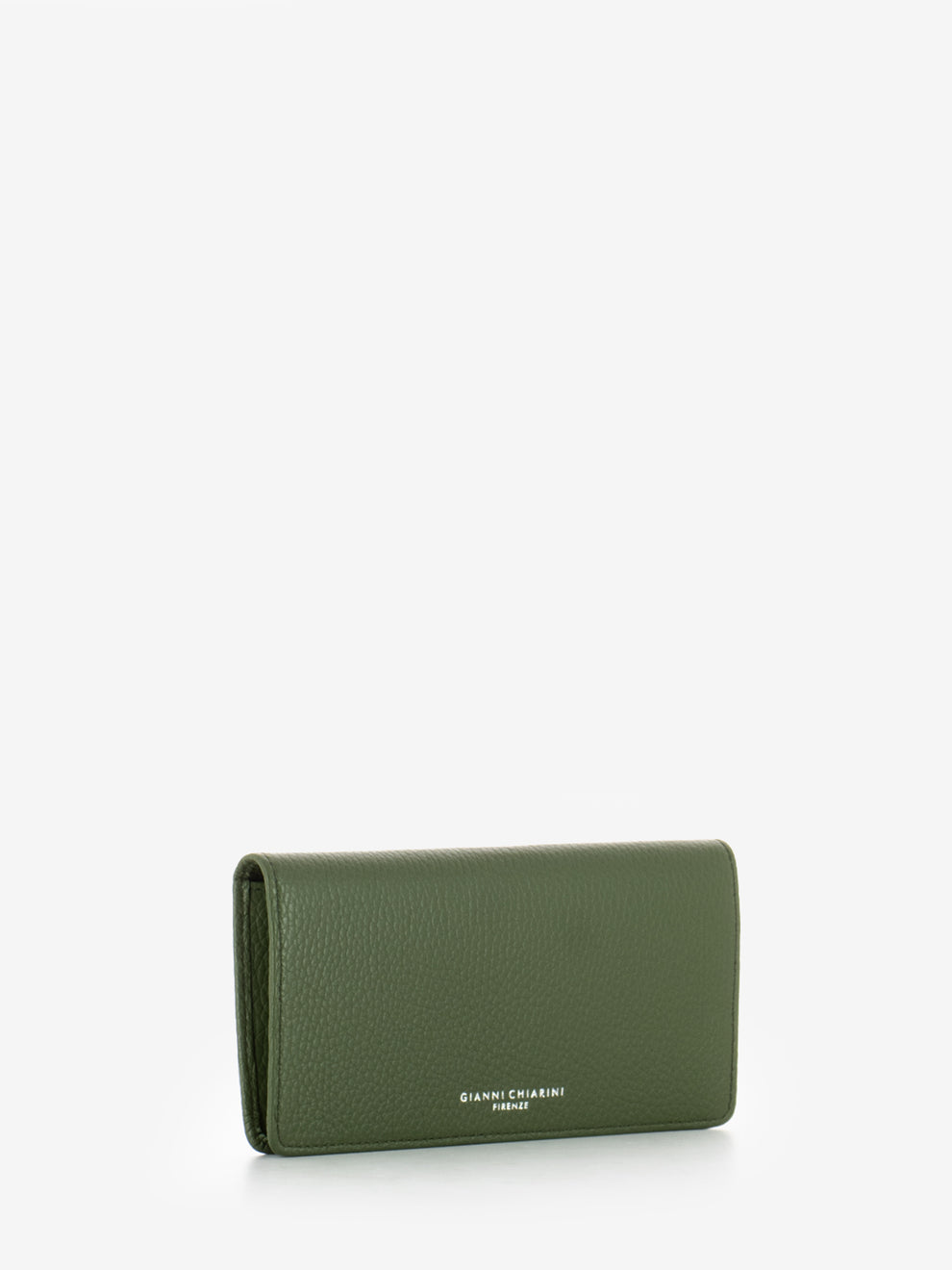 Large Grain wallet in deep fir leather