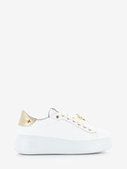 GIO+ - Sneakers con spilla libellula white / green