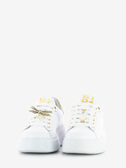 GIO+ - Sneakers con spilla libellula white / green