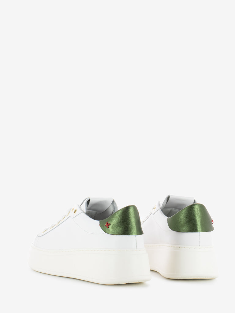 GIO+ - Sneakers Pia combi bianco / verde