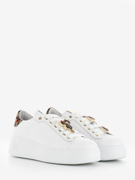 Sneakers Pia35 bianco /maculato