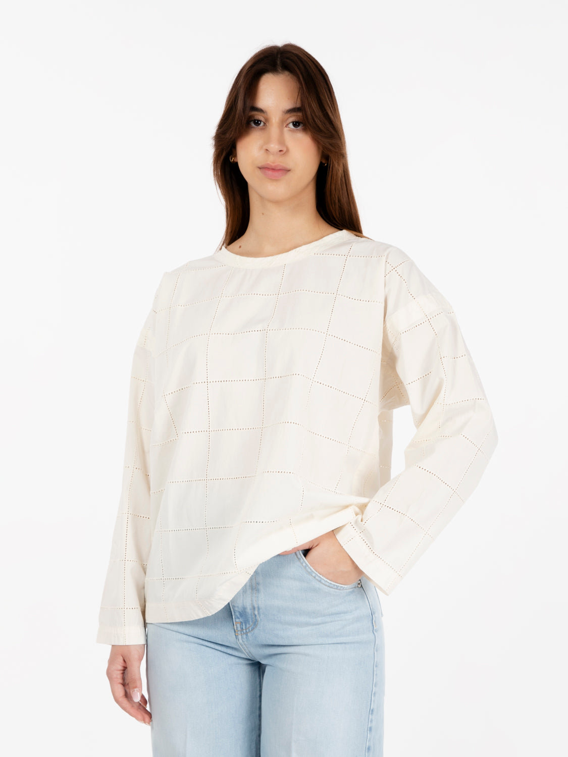 Camicia Gardener Idra ecrù