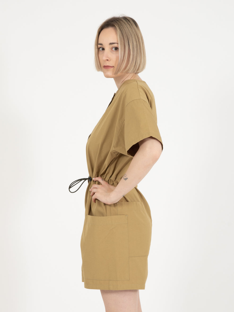 Expedition suit crispy poplin antelope