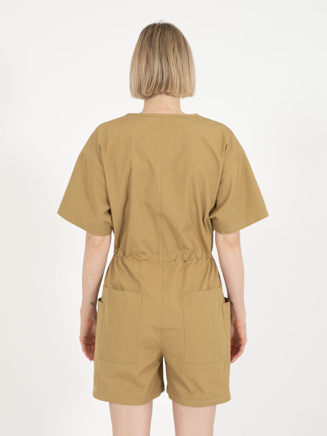 Expedition suit crispy poplin antelope