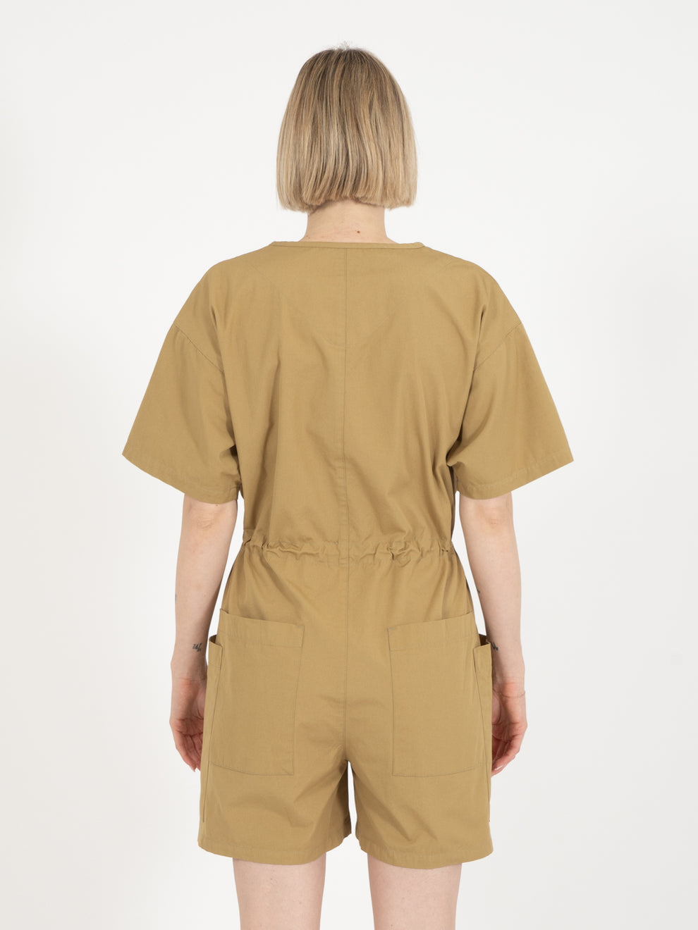 Expedition suit crispy poplin antelope