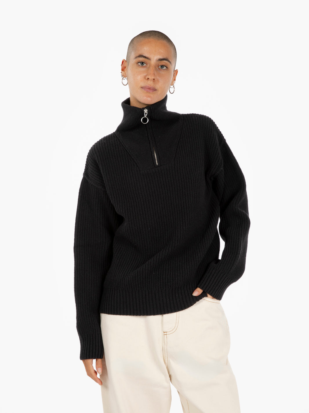Fly Deck Sweater Black
