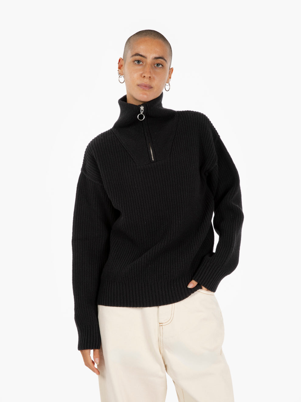 Fly Deck Sweater Black