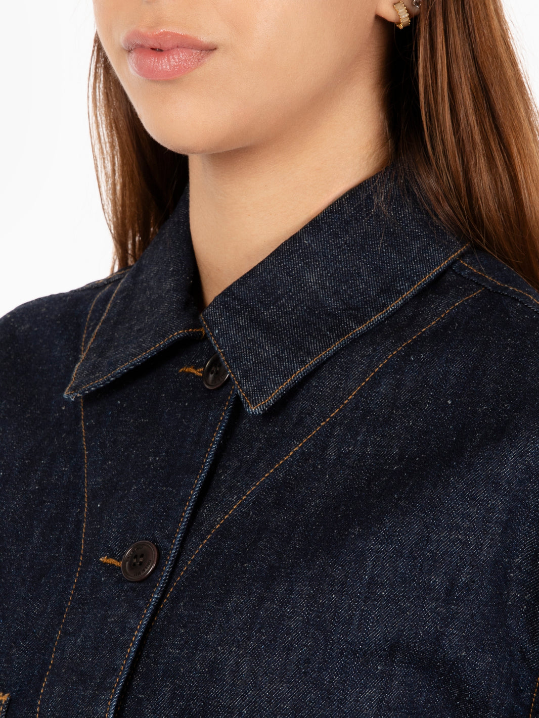 Giacca Woopsie in denim indigo