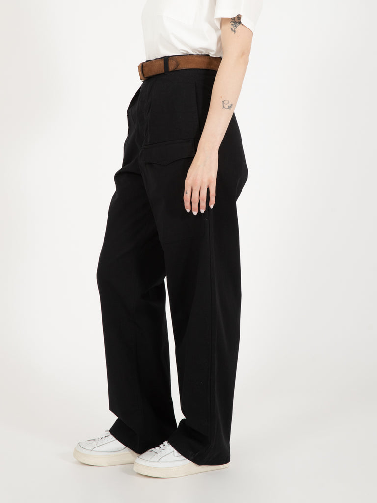 GIRLS OF DUST - Guerrilla pants ripstop black