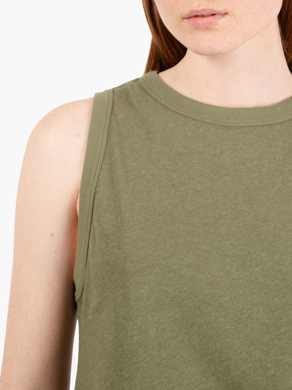 Johnny top cotton hemp litchen