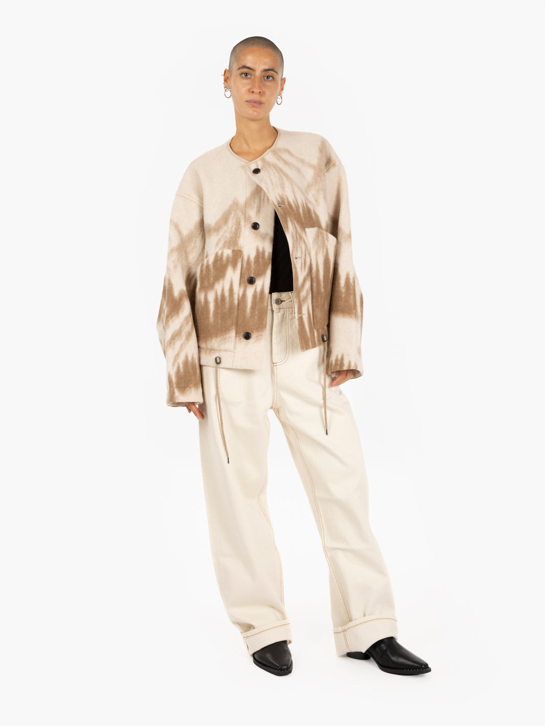 NUCLEAR JACKET CREAM/BROWN WB-005-MTJ-157