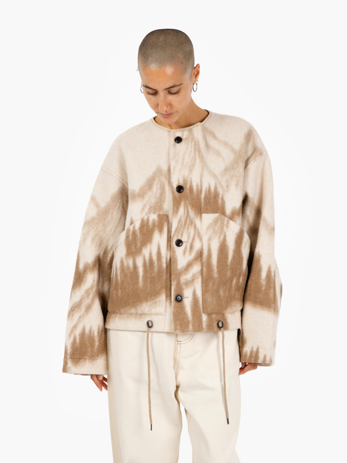 NUCLEAR JACKET CREAM/BROWN WB-005-MTJ-157