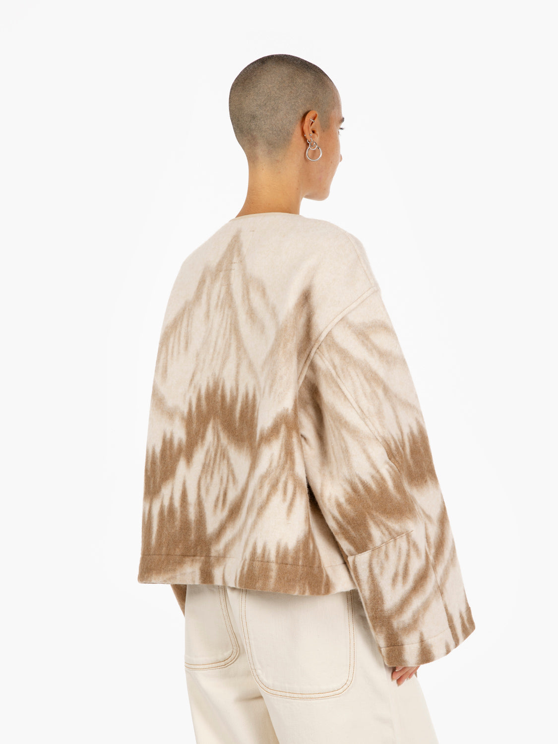 NUCLEAR JACKET CREAM/BROWN WB-005-MTJ-157