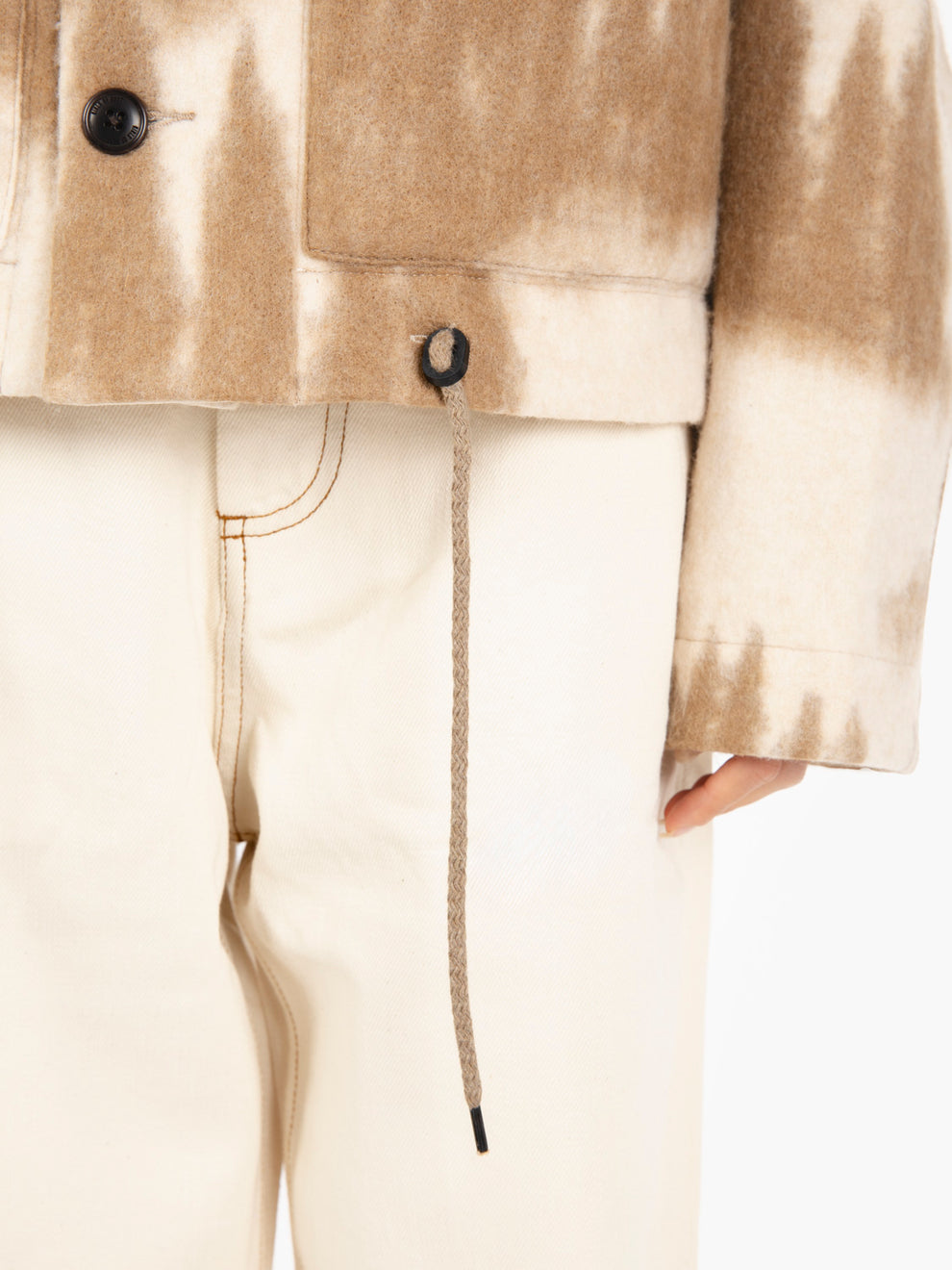 NUCLEAR JACKET CREAM/BROWN WB-005-MTJ-157