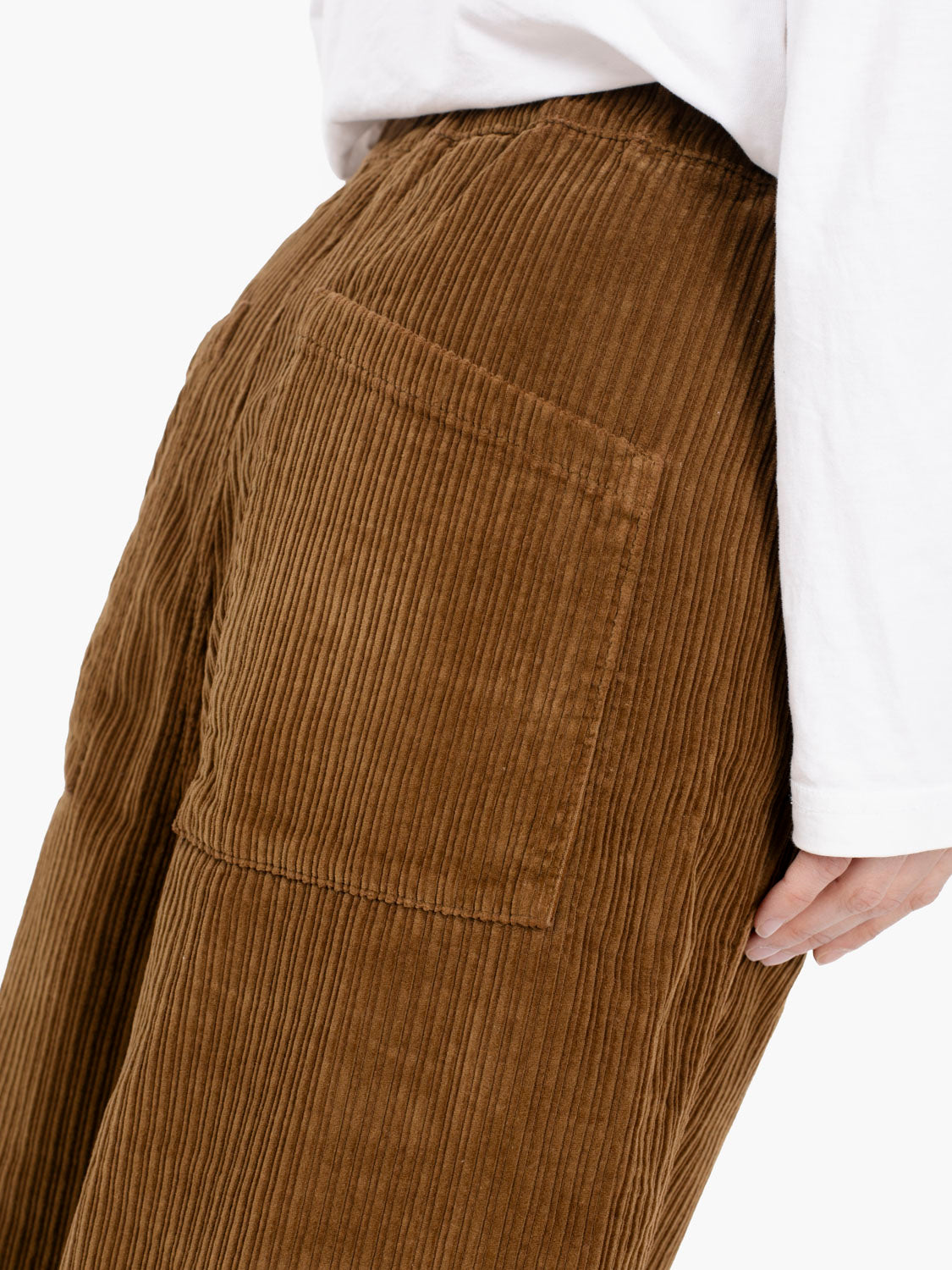 WIDE ZENO PANTS WITH ELASTIC WAISTBAND MONK WC-007-DMC-733