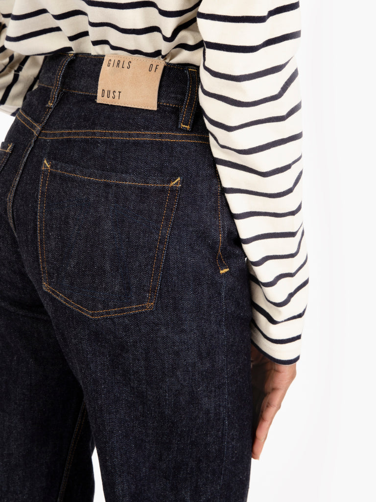 GIRLS OF DUST - Patty boy eco denim indigo blue