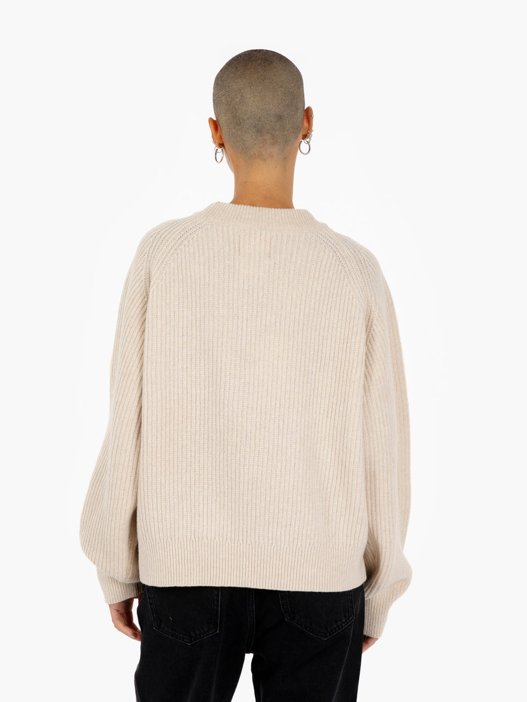 PUDDLE SWEATER WHEAT WK-003-DLT-117
