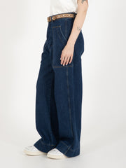 GIRLS OF DUST - Sailor fatigue nikko denim blue