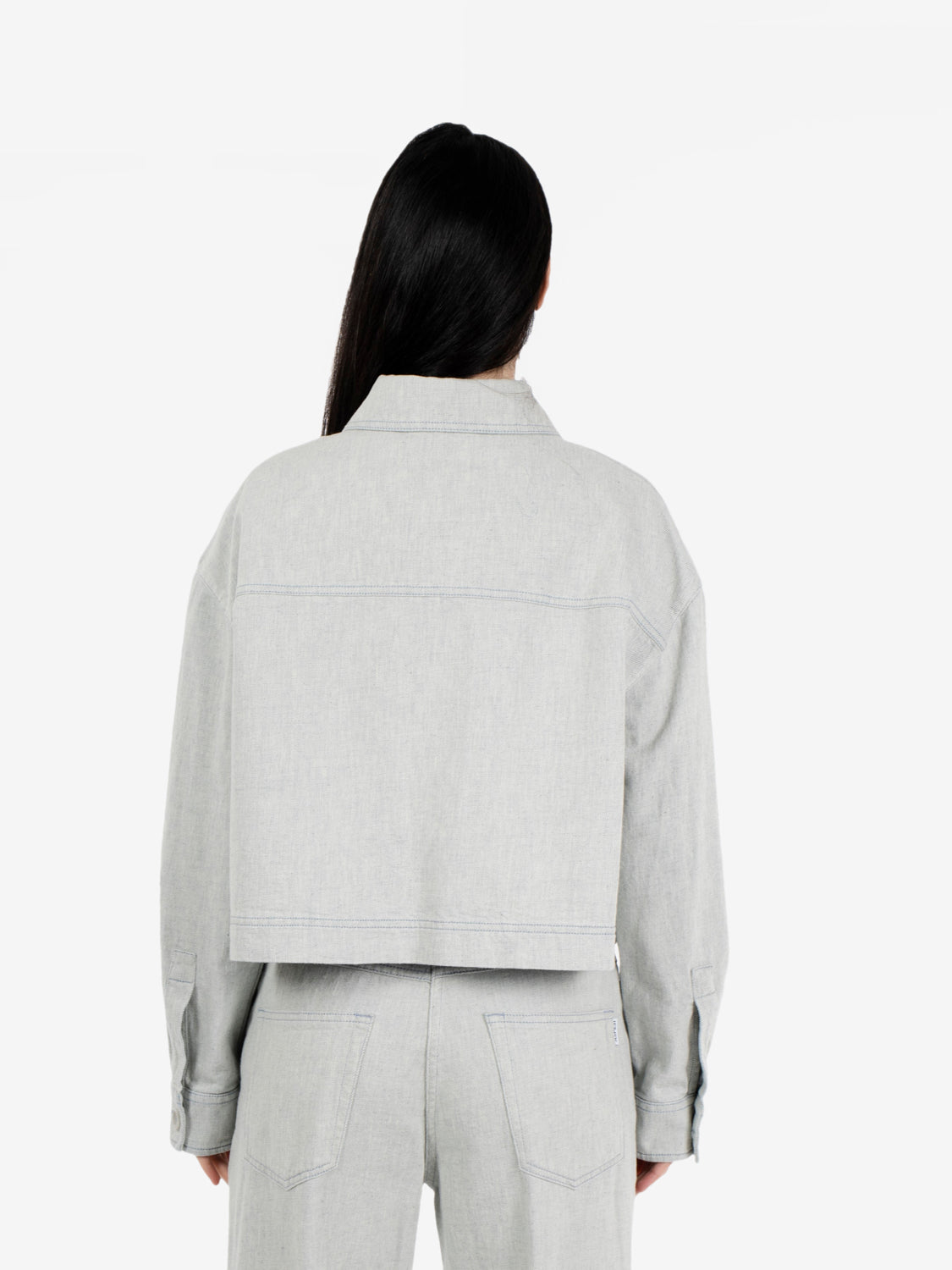 Garment-dyed cotton jacket