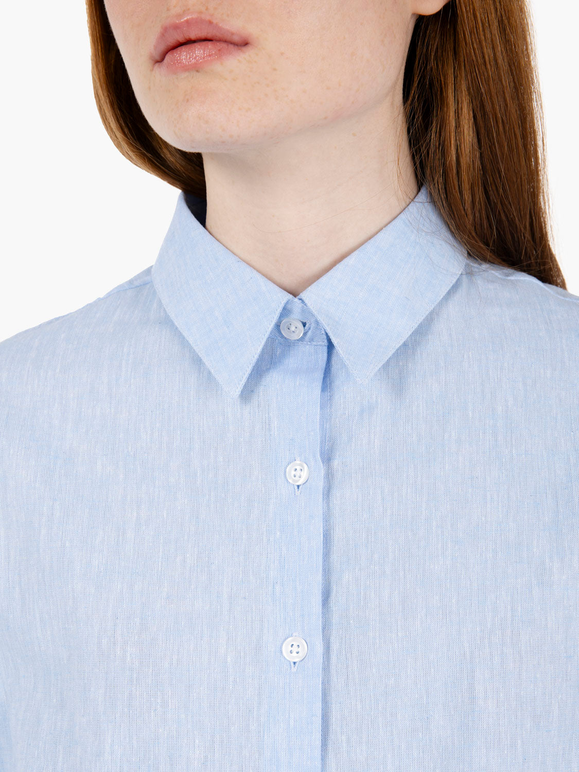 Lisa blue box shirt