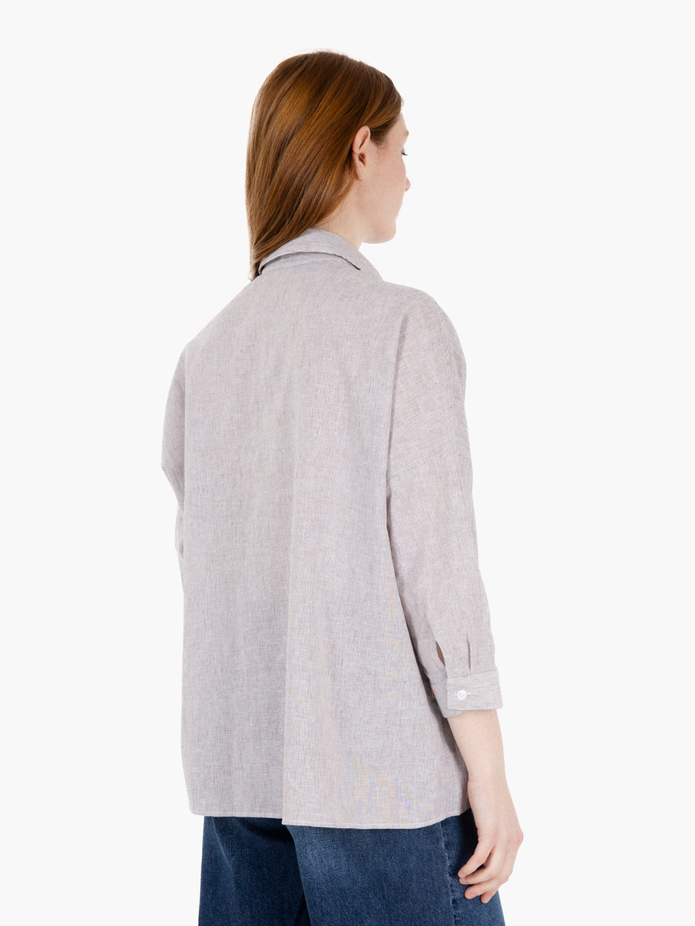 Camicia a scatola Lisa marrone