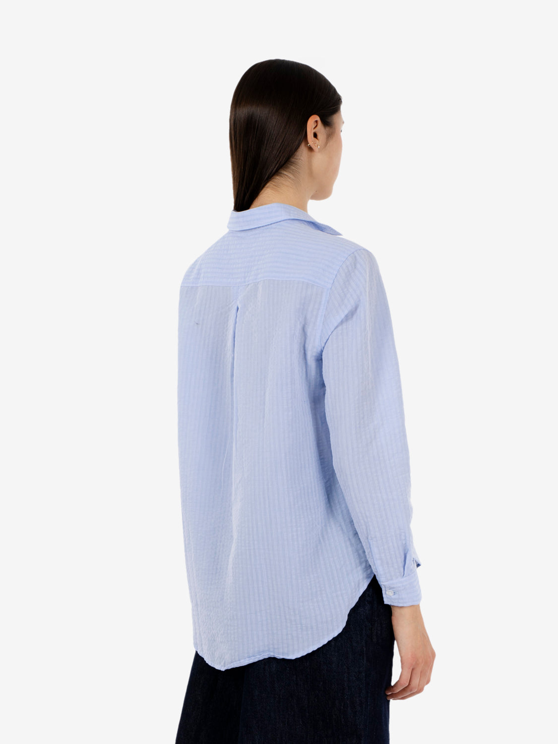 Camicia Asia over azzurra