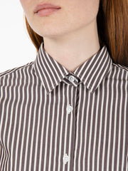 GMF - Camicia Marilyn sfiancata bianco / moro