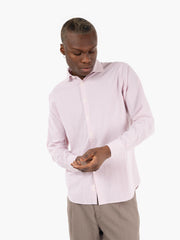 GMF - Camicia regular a righe rosa