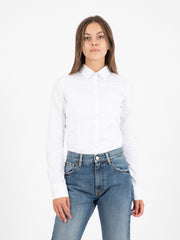 GMF - Camicia slim fit oxford bianca
