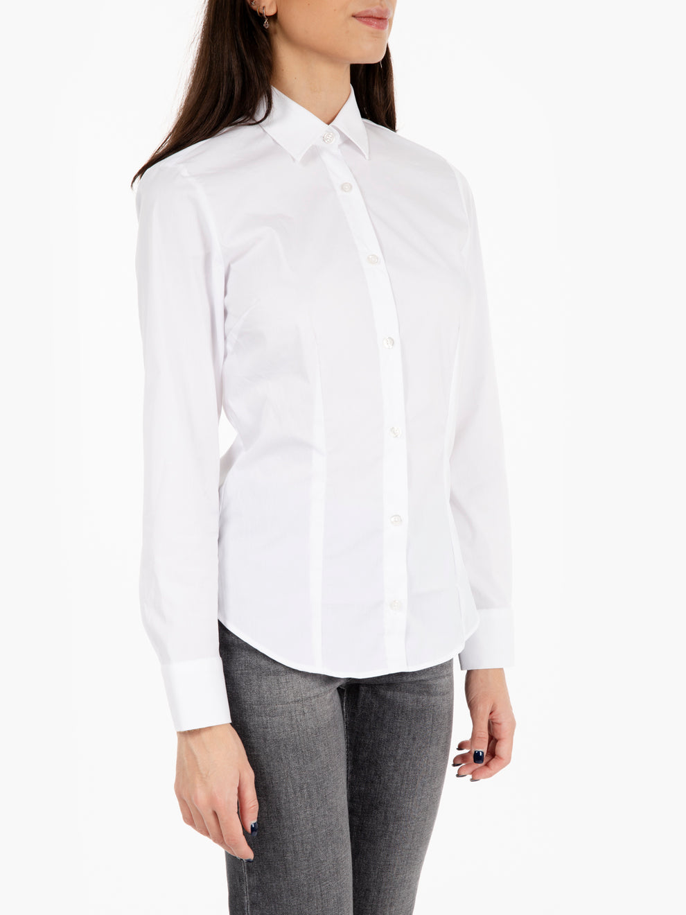 Camicia stretch Marilyn bianco