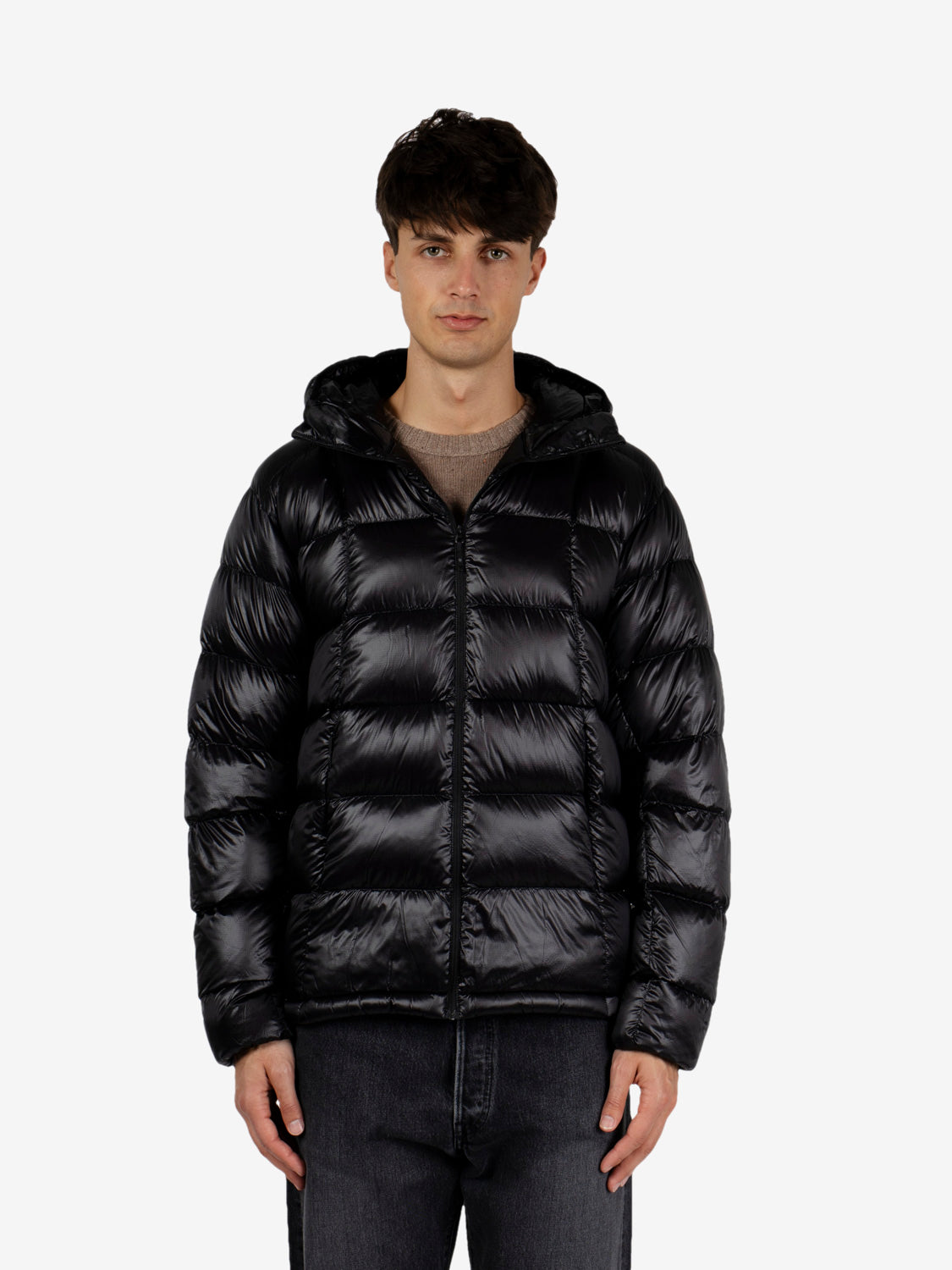 Cloud Bulky Down hoodie black