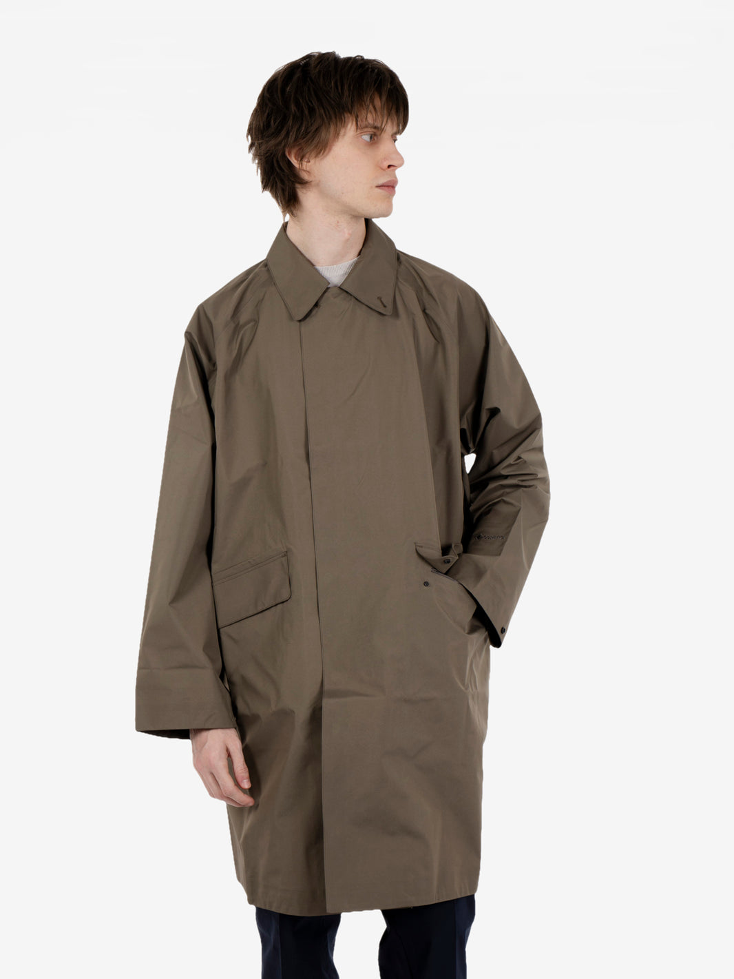 Gore-tex 3/4 over coat sand land
