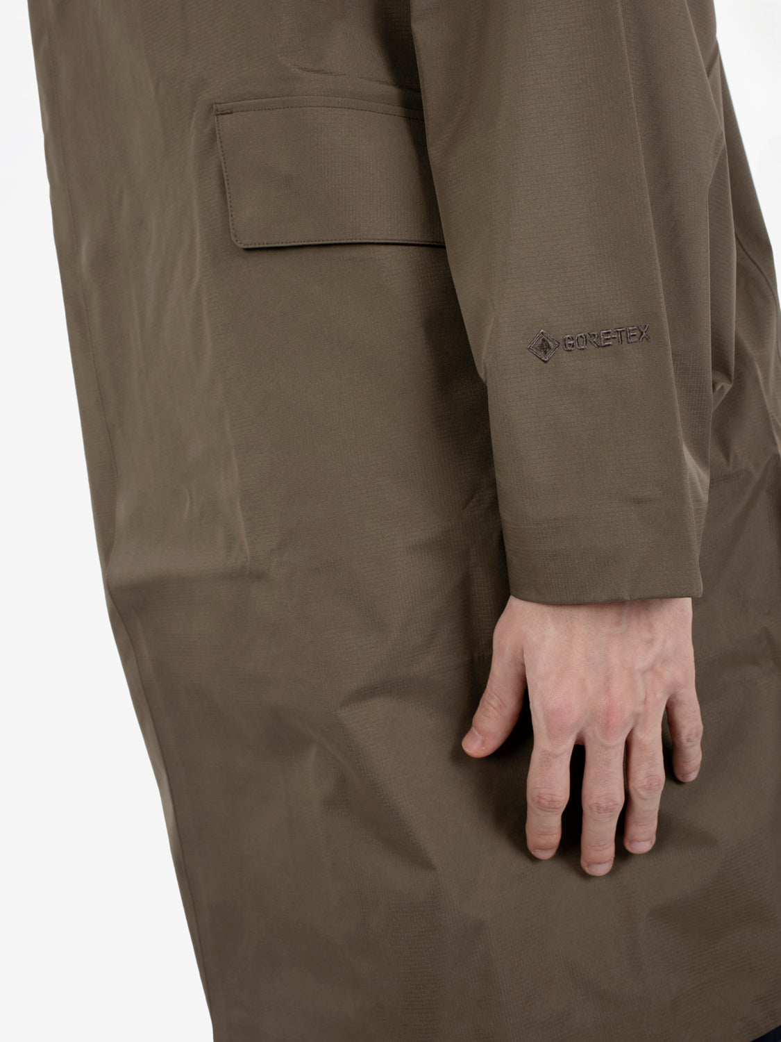 Gore-tex 3/4 over coat sand land