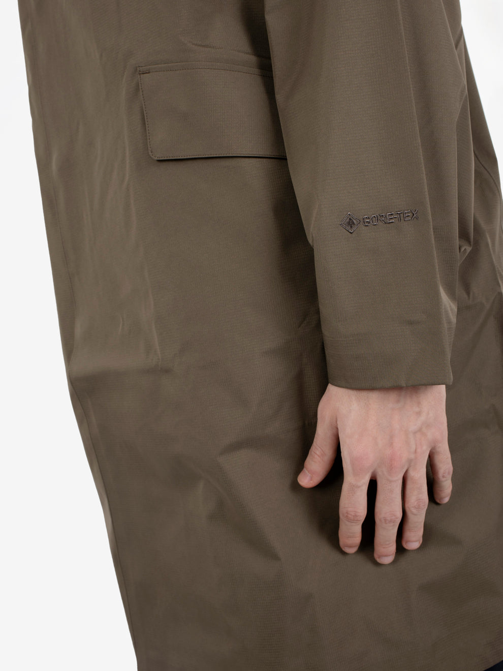 Gore-tex 3/4 over coat sand land