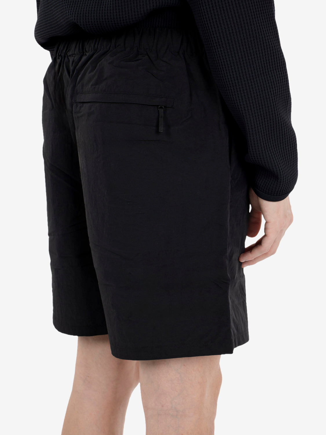 Nylon shorts black