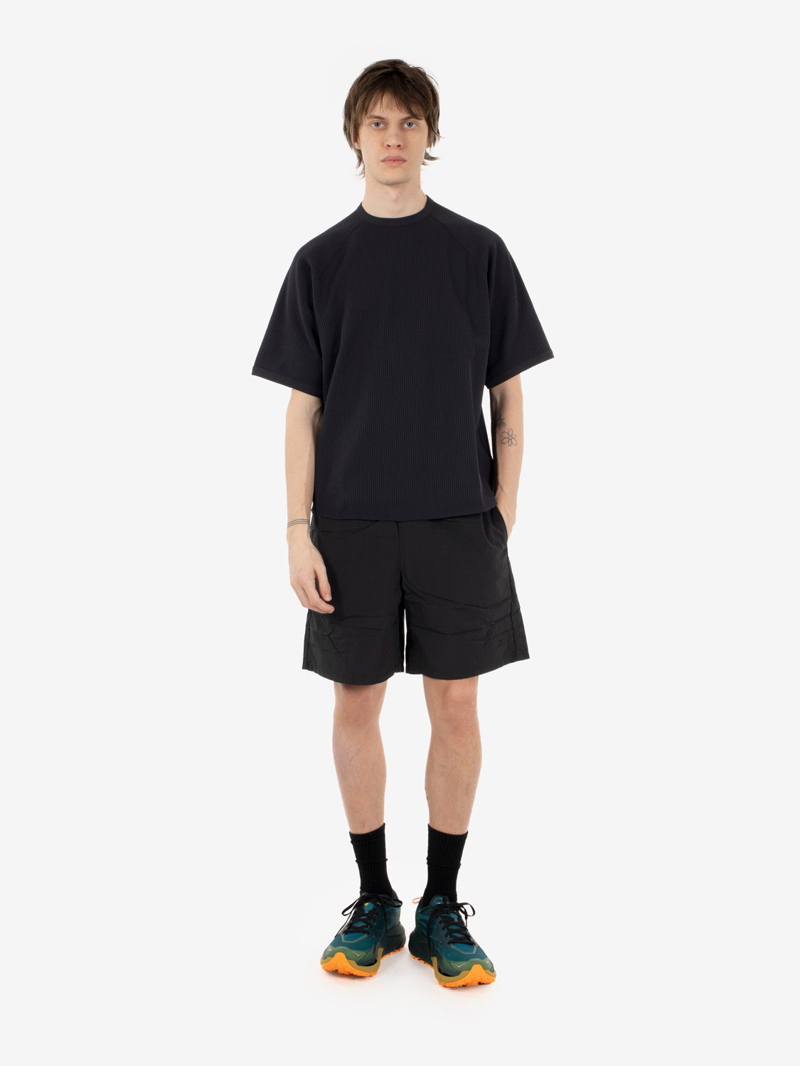 Goldwin - Nylon shorts black | STIMM