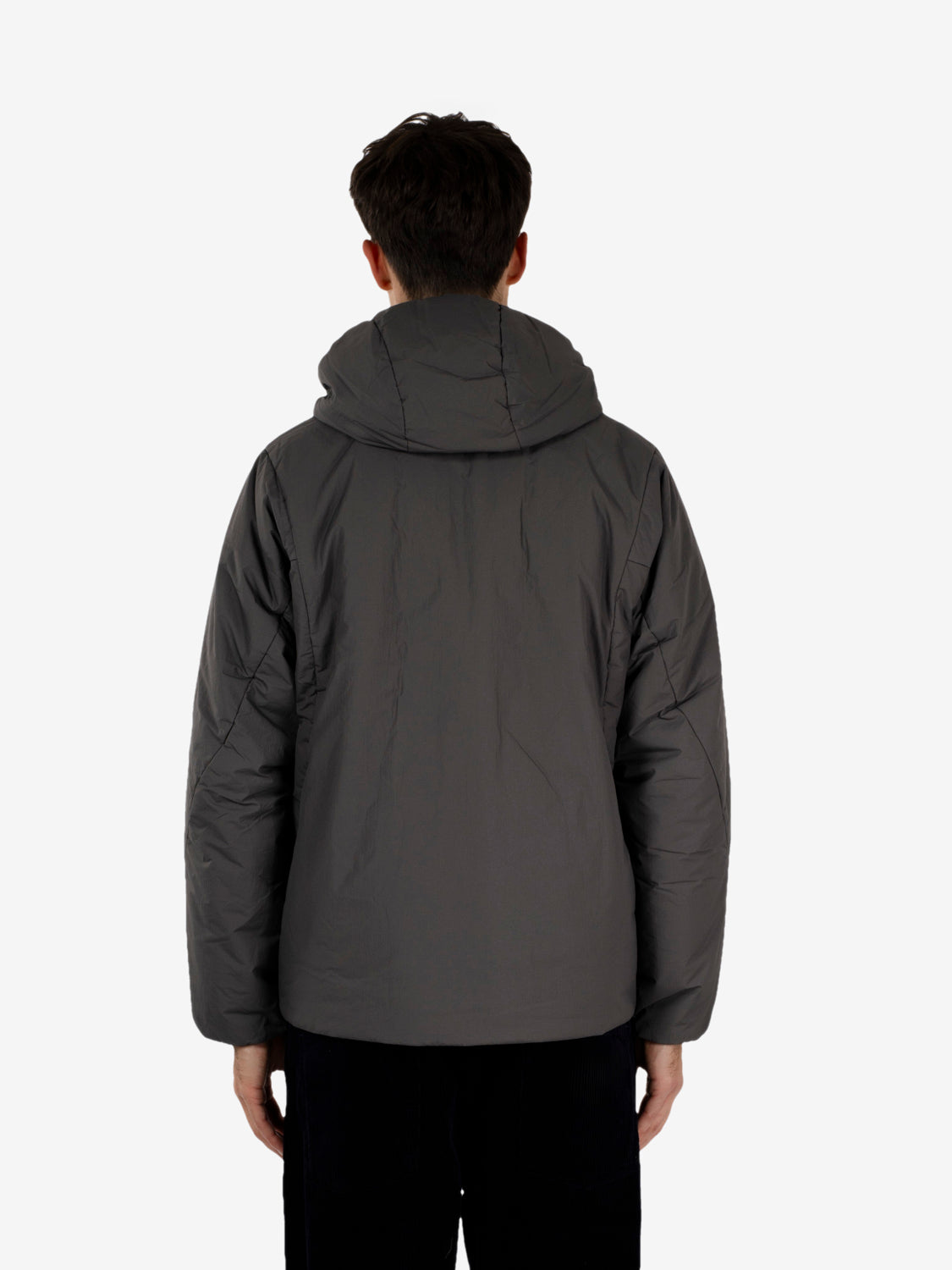 Tsubai Insulated hoodie lunar gray