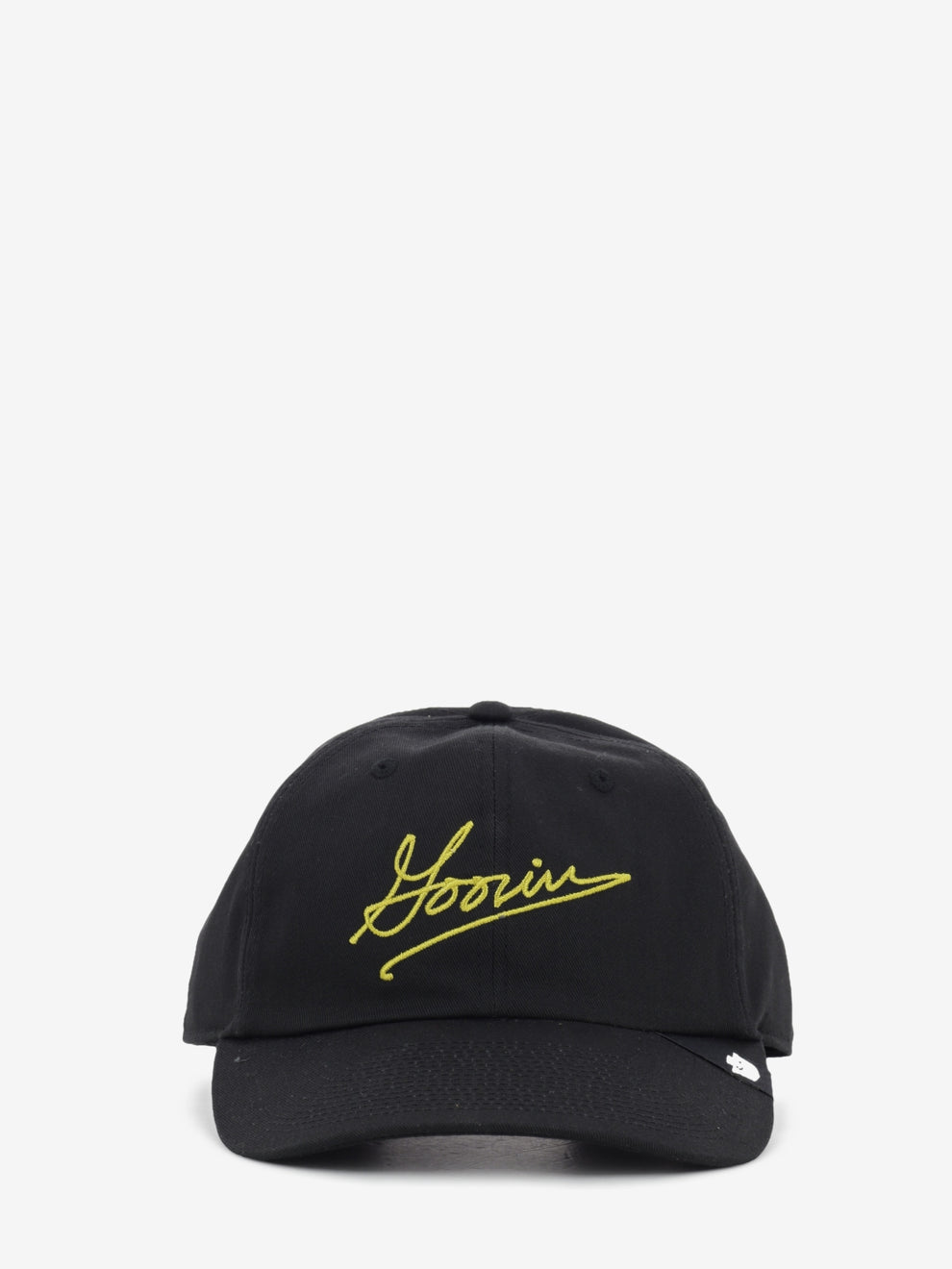 Cappello in cotone nero
