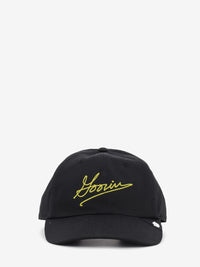 Cappello in cotone nero