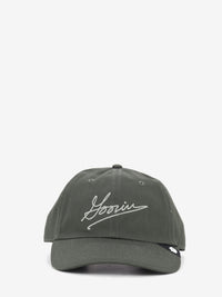 Cappello in cotone verde