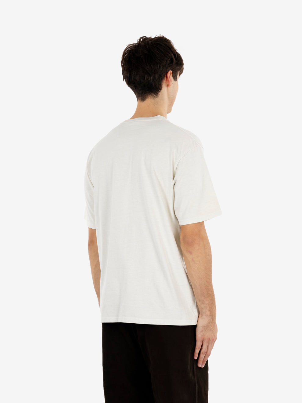 Bone tee pigment dyed natural