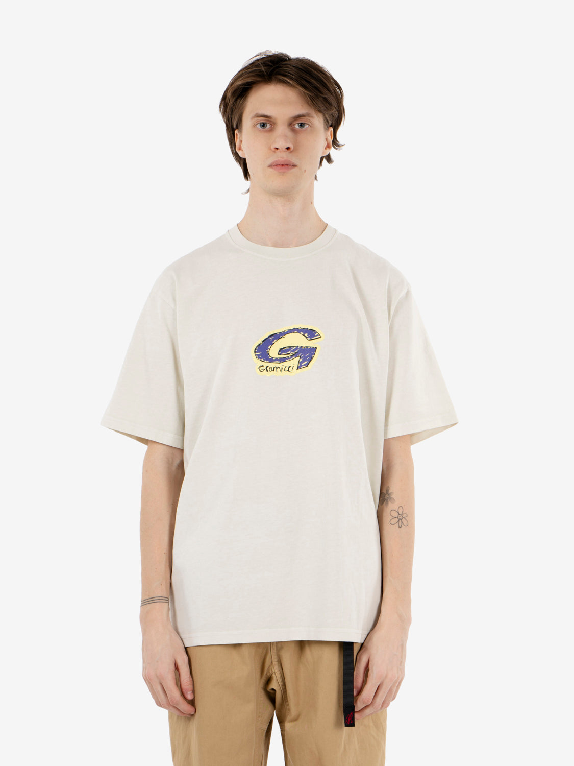 G-Scribble Tee pigment dyed natural pigment