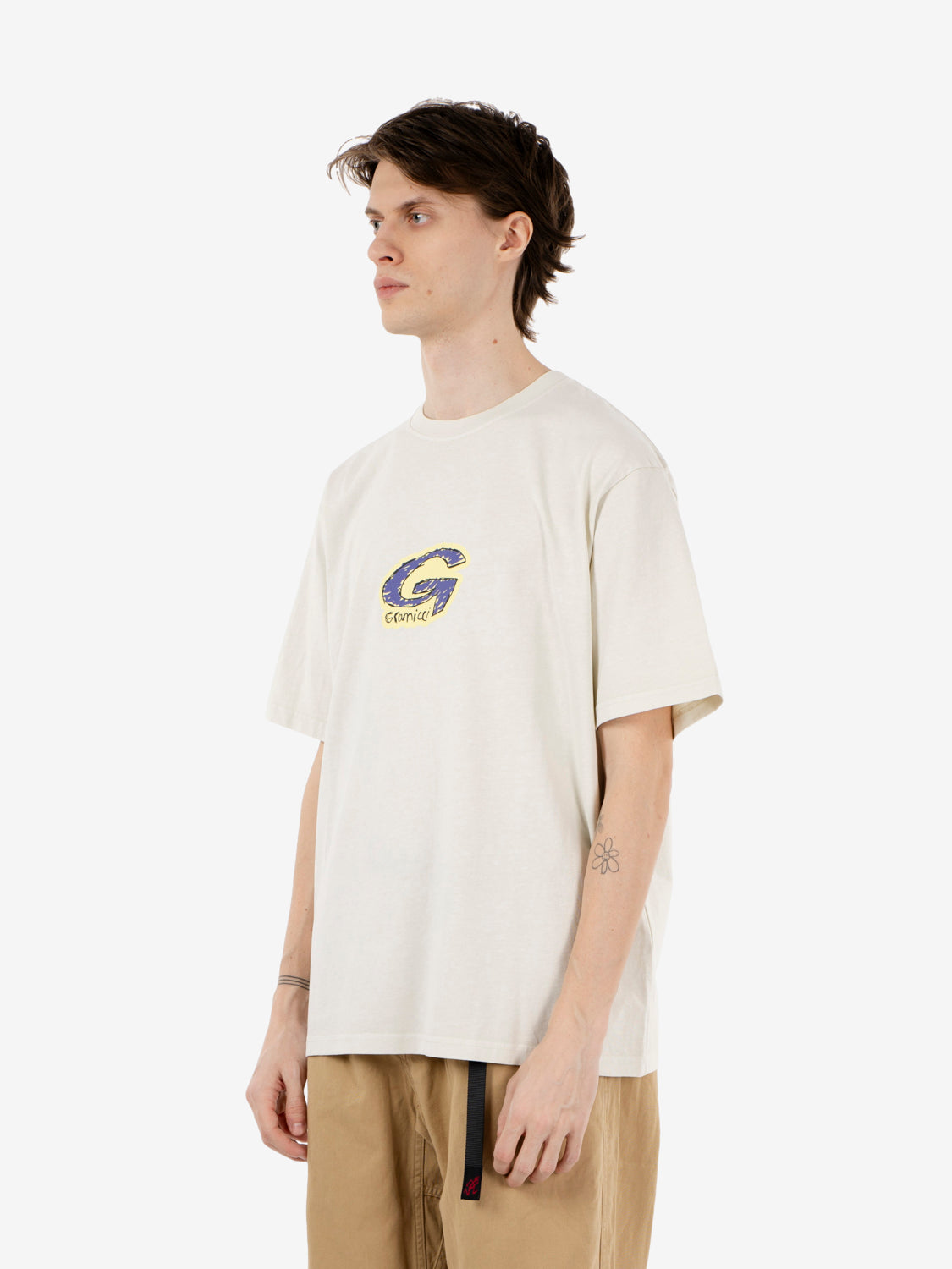 G-Scribble Tee pigment dyed natural pigment