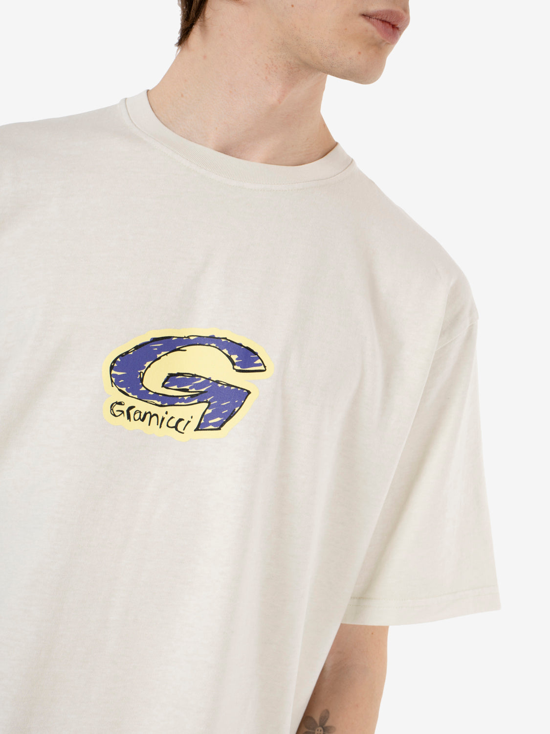 G-Scribble Tee pigment dyed natural pigment