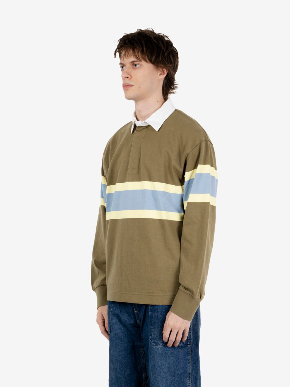 Langdon Rugby shirt winter olive
