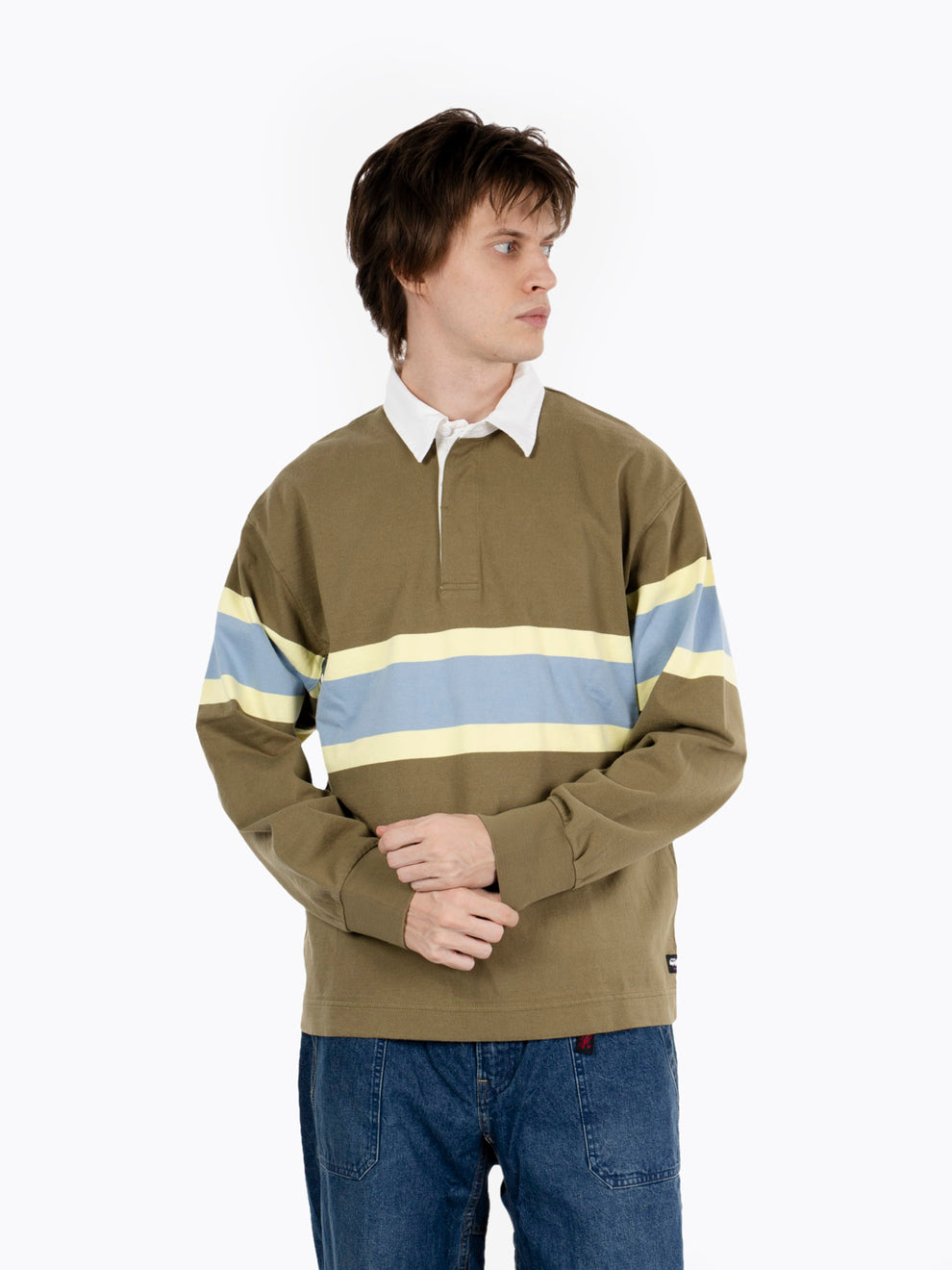 Langdon Rugby shirt winter olive